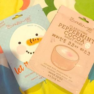 the CREME shop face sheet masks